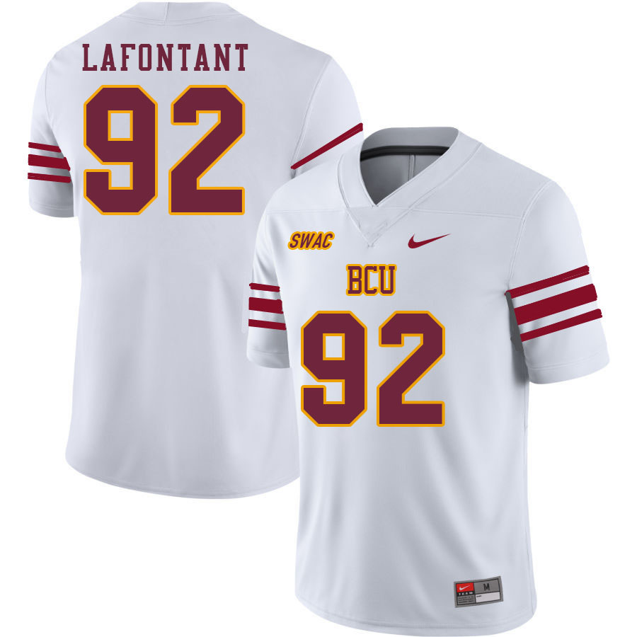 Men-Youth #92 Jeffson Lafontant Bethune-Cookman Wildcats 2023 College Football Jerseys Stitched Sale